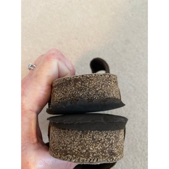 Birkenstock brown suede sandals size 42 - Picture 6 of 8